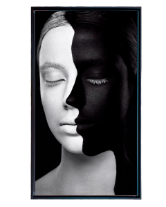 CUADRO DUAL FACE BLANCO Y NEGRO