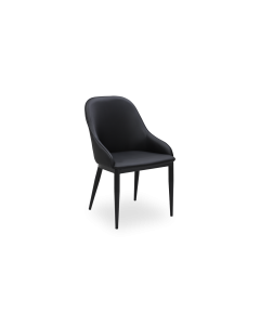 SILLA DUKE ZENNA NÁPOLES PU NEGRO