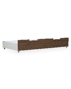 BASE RODANTE PARA CAMA NOVA WHITE NOGAL