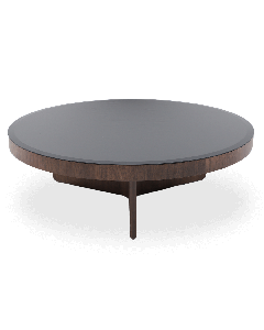 MESA DE CENTRO LUNA CRISTAL NEGRO