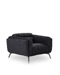 SILLÓN MURAT BARK NEGRO