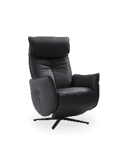 SILLÓN DE PIEL ELÉCTRICO ANITA NEGRO