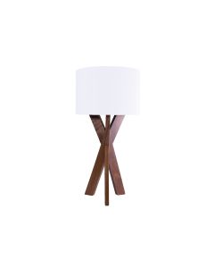 LÁMPARA DE MESA DECORA 3 PATAS BLANCO