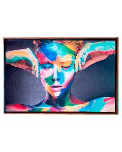 CUADRO FIORELA MULTICOLOR