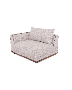 SILLÓN BRAZO IZQUIERDO CAPRI ECRU