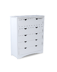 CÓMODA JUVENIL UNIK BLANCO