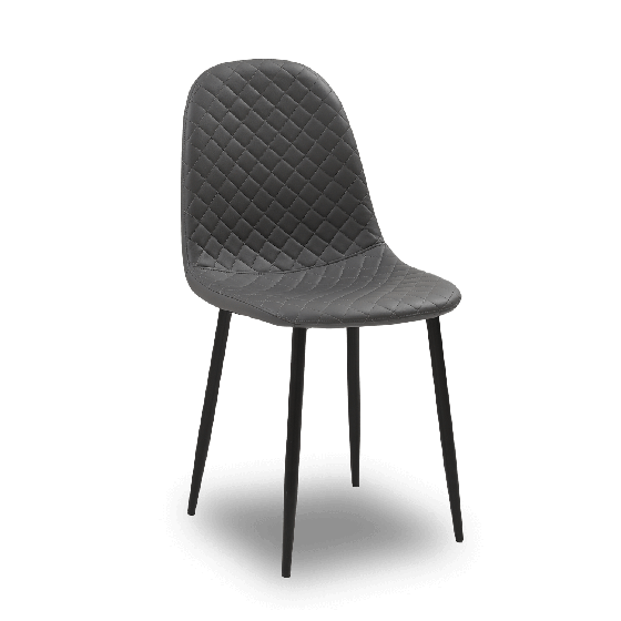SILLA BERLINO ZEN PU GRIS