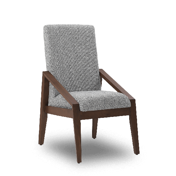 SILLA UXMAL ADELY XL NOGAL GREY