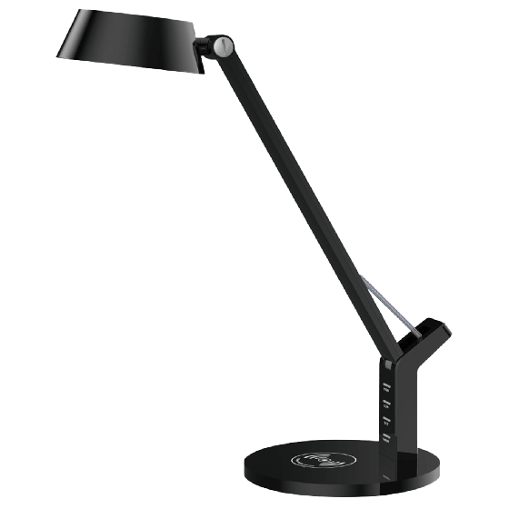 LÁMPARA DE MESA CLASS 3LMTP573 LED NEGRA