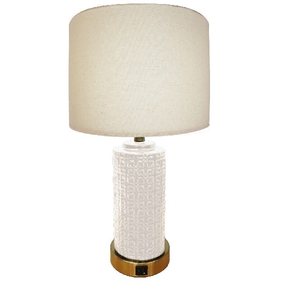 LÁMPARA DE MESA CLASS 3LMTP597 BLANCA