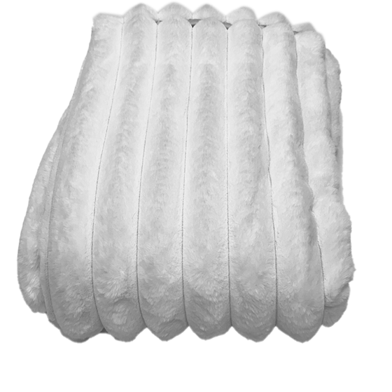 FRAZADA YOSTYLE PELUZZO IVORY