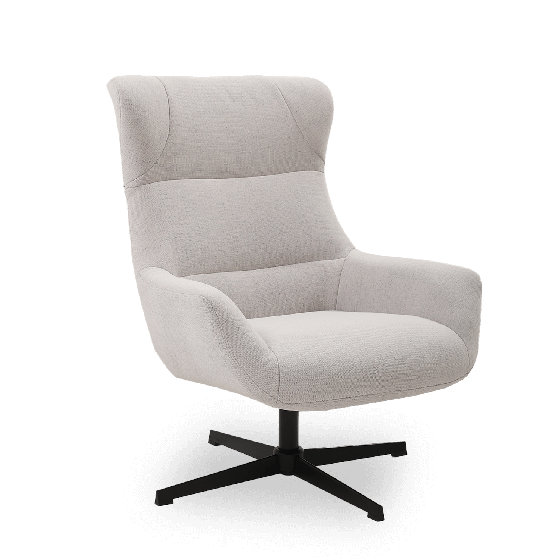 SILLÓN OCASIONAL GIRATORIO RENAUD BEIGE