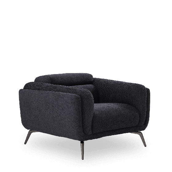 SILLÓN MURAT BARK NEGRO