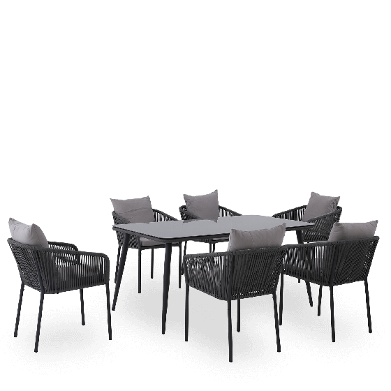 COMEDOR DE JARDÍN 211060 CON 6 SILLAS