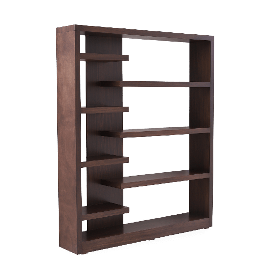 LIBRERO MODULAR SCARLETT TONO NOGAL