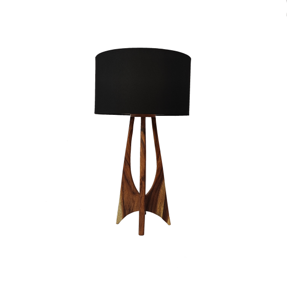 LÁMPARA DE MESA NEGRA