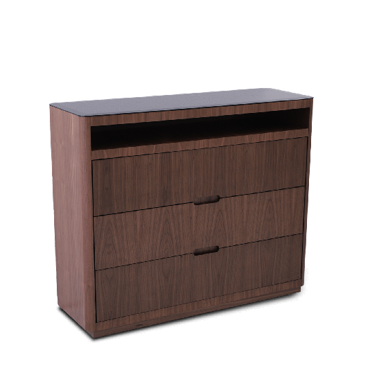 COMODA TV SQUARE 120 NOGAL