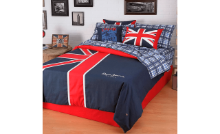 EDREDON PEPE JEANS ALGODON FULL QUEEN BR