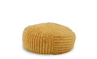 SILLÓN PUFF PRAGA MUSTARD