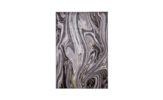 TAPETE AYDA T9019 GRIS PLATA 160X230