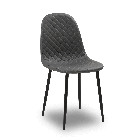 SILLA BERLINO ZEN PU GRIS