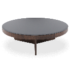 MESA DE CENTRO LUNA CRISTAL NEGRO
