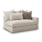 SILLÓN CON BRAZO DERECHO RIVERSADE FOG