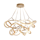 CANDIL MODERNO  PANDORA LED 140W ORO
