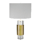 LAMPARA DE MESA AM388  METAL ORO AMINI