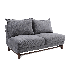 LOVE SEAT FERRARA 162  LILLE PEWETER