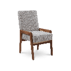 SILLA MOURA PAROTA MALIBU IVORY
