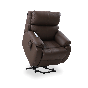 RECLINABLE ELÉCTRICO REST PIEL ALMOND