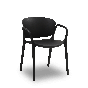 SILLA DE JARDÍN TINA NEGRO