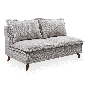 LOVE SEAT SIN BRAZOS SAMARA