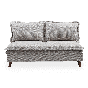 LOVE SEAT SIN BRAZOS SAMARA
