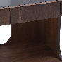 MESA LATERAL MILÁN CRISTAL NEGRO