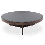 MESA DE CENTRO LUNA CRISTAL NEGRO