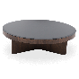 MESA DE CENTRO LUNA CRISTAL NEGRO