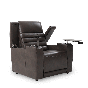 SILLÓN RECLINABLE ELÉCTRICO KM859 PIEL