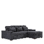 SOFÁ CAMA CHAISE DERECHO CLOOP GRIS