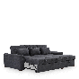 SOFÁ CAMA CHAISE DERECHO CLOOP GRIS