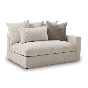 SILLÓN CON BRAZO DERECHO RIVERSADE FOG