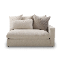 SILLÓN CON BRAZO DERECHO RIVERSADE FOG