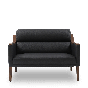 LOVE SEAT CARTAGENA NEGRO
