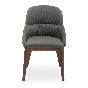 SILLA 1827P MAGNO DE PIEL GRIS