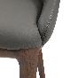 SILLA 1827P MAGNO DE PIEL GRIS
