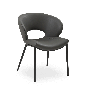 SILLA DE PIEL KY-8003 GRIS