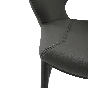 SILLA DE PIEL KY-8003 GRIS