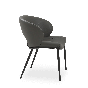 SILLA DE PIEL KY-8003 GRIS