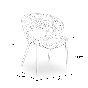 SILLA KY-8003 TELA GRIS